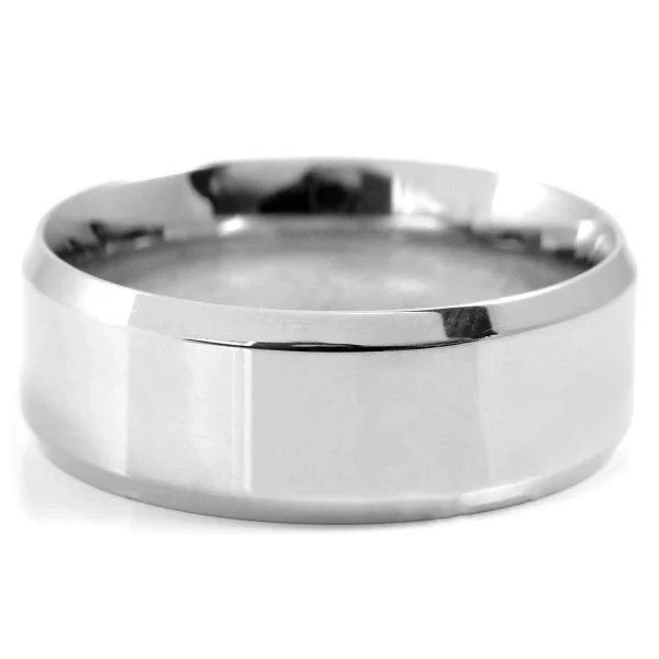 Fort Tempus Anneau En Acier Miroir 3