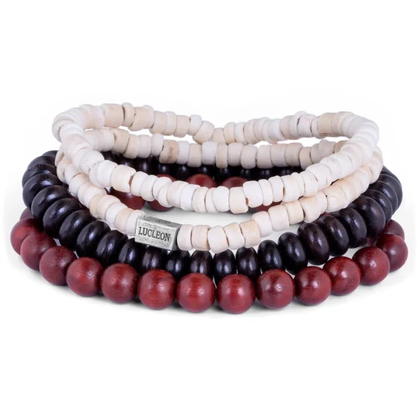 Lucleon Bracelet Miro En Bois Et Noix De Coco 1