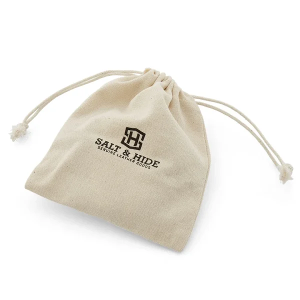 Salt & Hide Bracelet En Cuir Bleu Reeve 7