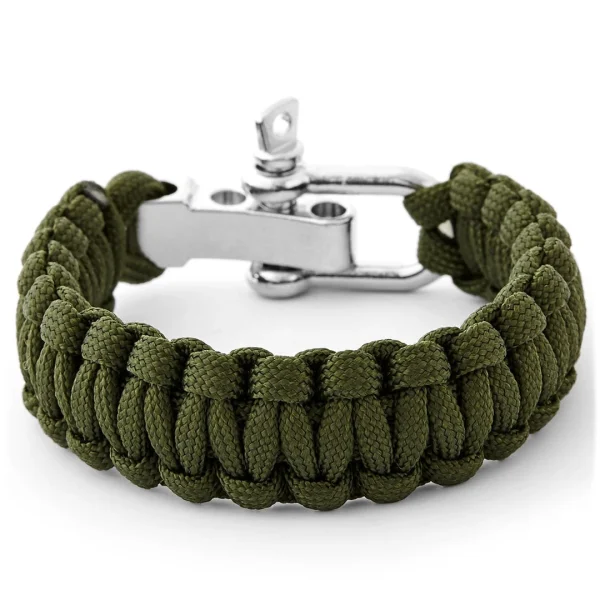 Tailor Toki Bracelet Vert En Paracorde Réglable 4