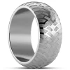 Seizmont Tigris | Bague Argentée à Motif Pneumatique – 10 Mm 16