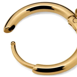 Otsu Fahrenheit | Melting Gold-tone Initial B Earring 14