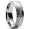 Lucleon Fortis | Anneau En Acier Damas – 7 Mm 8