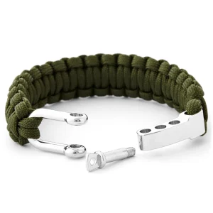 Tailor Toki Bracelet Vert En Paracorde Réglable 7