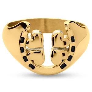 Seizmont Ace | Bague Argentée « Le Trèfle à 4 Feuilles » Et « Le Fer à Cheval » 16