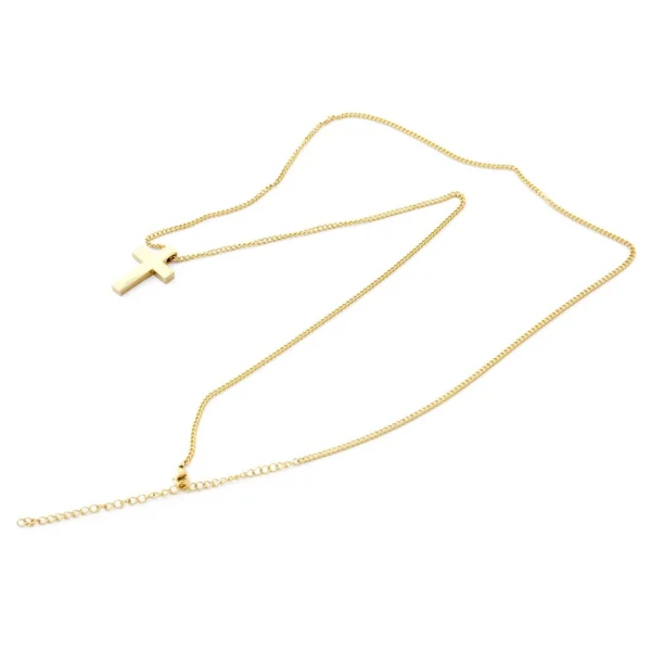 Lucleon Collier à Croix Dorée Le Fils 5