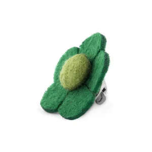 Warren Asher Pin’s à Fleur En Variations De Vert 8