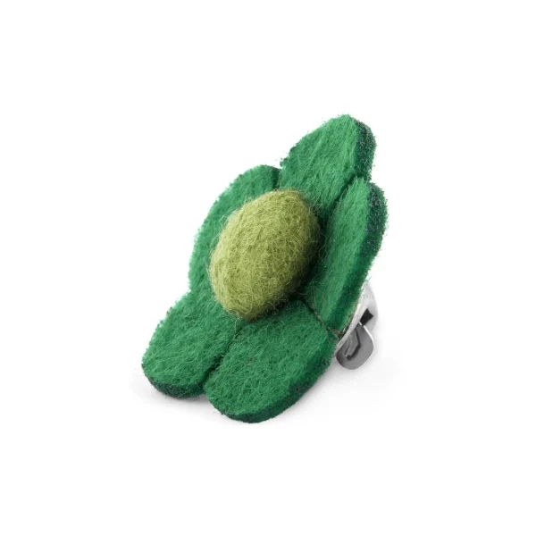 Warren Asher Pin’s à Fleur En Variations De Vert 3
