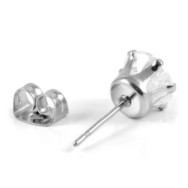 Fort Tempus Boucle D’oreille Avec Zircone Ronde 7 Mm 3