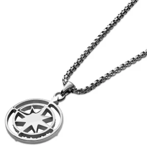 Arkai Atlas | Collier En Acier Argenté à Pendentif étoile Polaire 16