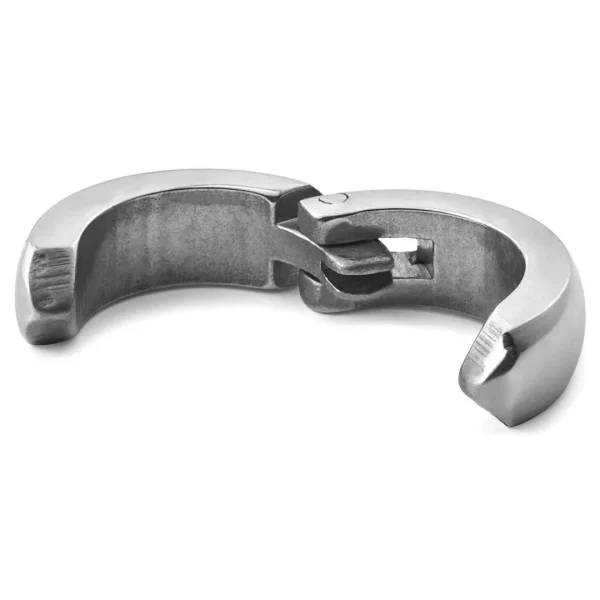 Lucleon Boucle D’oreille Floyd En Acier Avec Clip 4