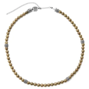 Waykins Collier Wendel En Perles De Bois La Vague 10