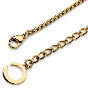 Otsu Egan | Collier à Maille Vénitienne Avec Pendentif Ours En Peluche En Métal Doré 16