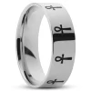 Lucleon Anneau Ankh En Acier Argenté 16