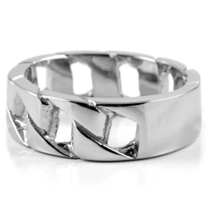 Fort Tempus Bague Chaîne En Acier Pour Homme 14