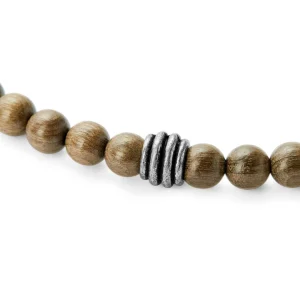 Waykins Collier Wendel En Perles De Bois La Vague 16