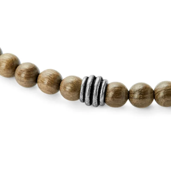 Waykins Collier Wendel En Perles De Bois La Vague 6