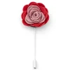 Warren Asher Broche Pour Homme à Fleur Rose Et Rouge 22