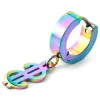 Otsu Boucle D’oreille Floyd Couleur Arc-en-ciel à Pendentif Dollar 22