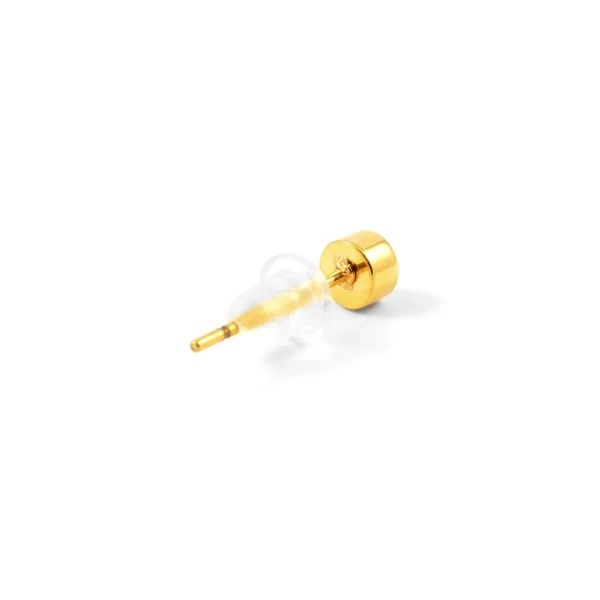 Lucleon Boucle D’oreille Zircone Noir 3 Mm 3