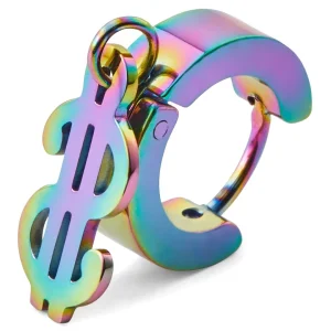 Otsu Boucle D’oreille Floyd Couleur Arc-en-ciel à Pendentif Dollar 11
