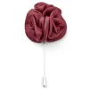 Warren Asher Boutonnière à Fleur De Rose Bourgogne 20