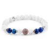 Neshraw Bracelet Blanc & Doré Royal 19