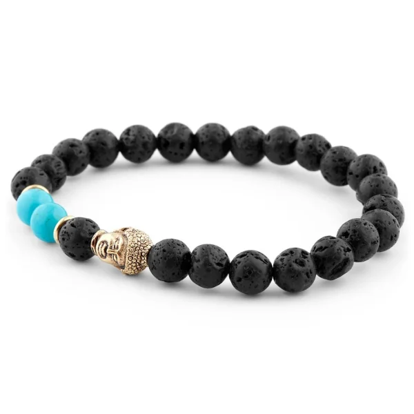 Neshraw Bracelet Turquoise Hommage à Bouddha 3