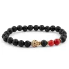 Neshraw Bracelet Rouge Hommage à Bouddha 16