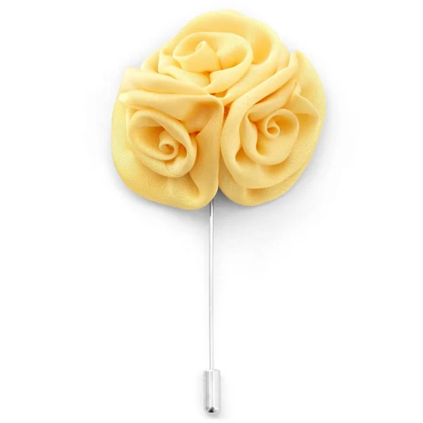 Warren Asher Boutonnière à Fleur De Rose Pêche 1