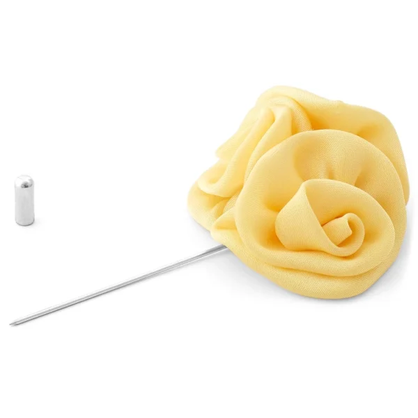 Warren Asher Boutonnière à Fleur De Rose Pêche 3