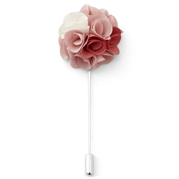 Warren Asher Broche Pour Homme à Bouquet De Fleurs Roses 1