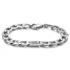 Lucleon Bracelet Gravel Landon En Acier Argenté 22