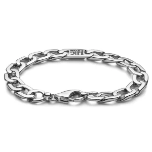 Lucleon Bracelet Gravel Landon En Acier Argenté 9