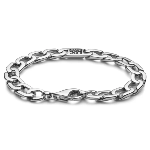 Lucleon Bracelet Gravel Landon En Acier Argenté 3