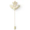 Warren Asher Boutonnière Feuille De Chêne 17