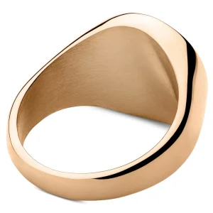 Lucleon Chevalière Ryker De Couleur Or Rose 10