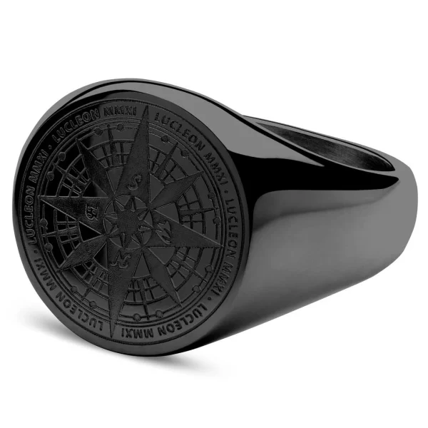 Lucleon Chevalière Ryker Noire 1