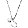 Seizmont Ace | Collier à Double Pendentif Argenté « L’as De Pique » Et « Le Fer à Cheval » 14