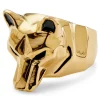 Moody Mason Bague Dorée Le Loup Mack 13