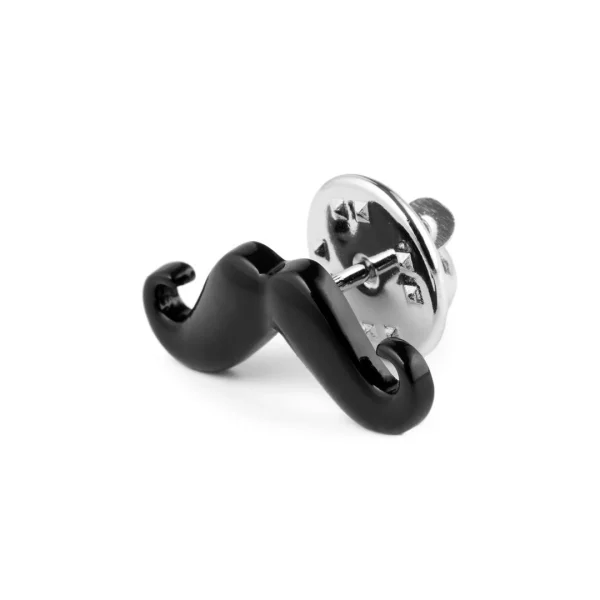 Warren Asher Broche « La Moustache » Noire 3