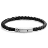 Lucleon Bracelet Bolo En Cuir Noir 19