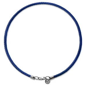 Lucleon Tenvis | Collier En Cuir Bleu 5 Mm 8