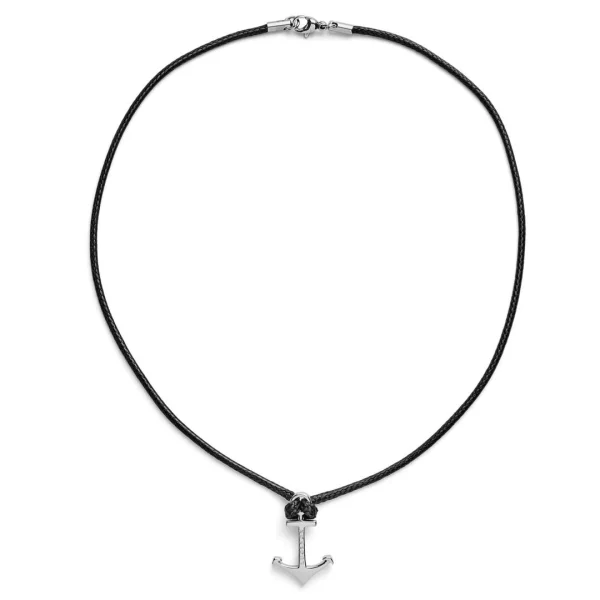 Lucleon Gravel | Collier Avec Pendentif Ancre Marine En Acier Inoxydable 4