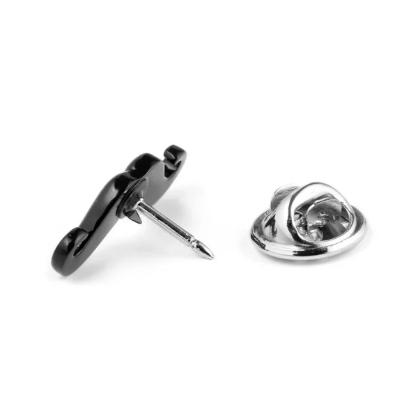 Warren Asher Broche « La Moustache » Noire 4