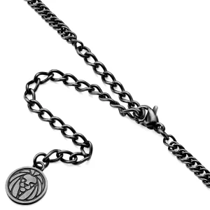 Lucleon Sanctus | Collier Argenté Vintage Avec Médaille Miraculeuse 18