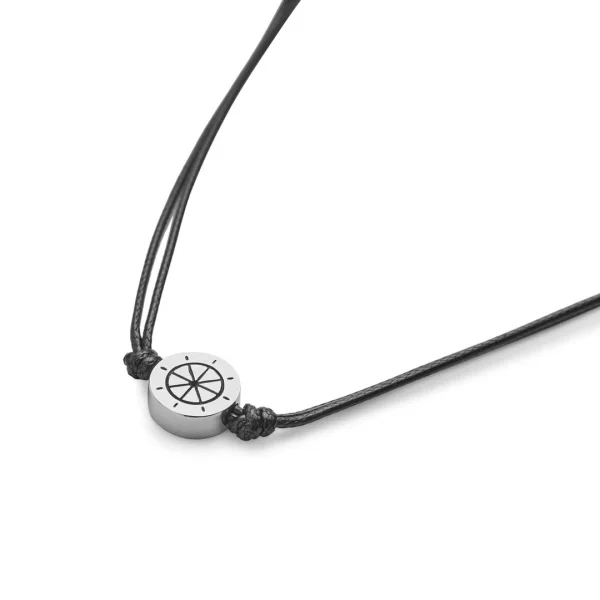Lucleon Gravel | Collier Avec Pendentif Gouvernail En Acier Inoxydable 3