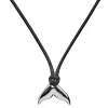 Lucleon Gravel | Collier Avec Pendentif Queue De Baleine En Acier Inoxydable 19