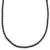 Lucleon Chaîne à Maille Cordée En Acier Bronze Gunmétal Amager Collin – 6 Mm 19