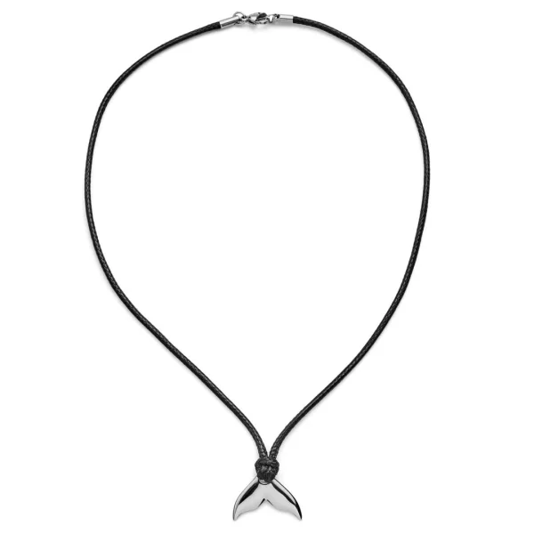 Lucleon Gravel | Collier Avec Pendentif Queue De Baleine En Acier Inoxydable 4